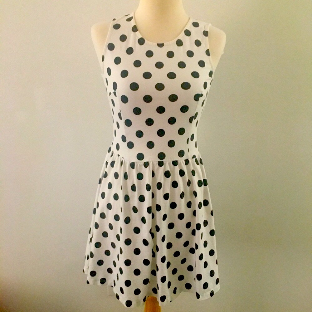 Polka Dot Sleeveless dress